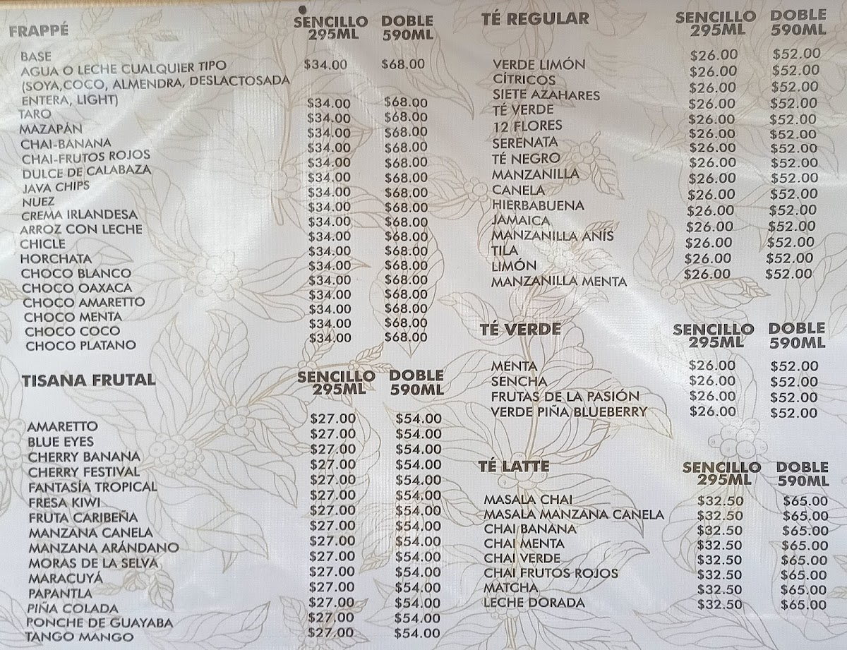 Café El Jarocho Centenario Menu - Image 2